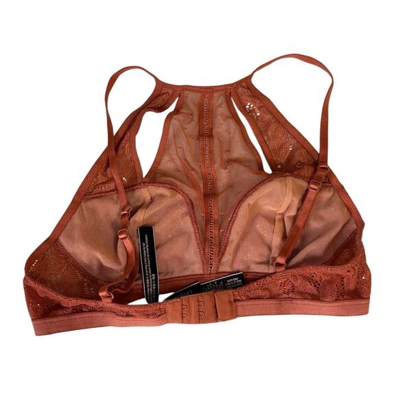 Victoria’s Secret Very Sexy Lace Bralette in Rust Orange - Size S - Picture 2 of 5